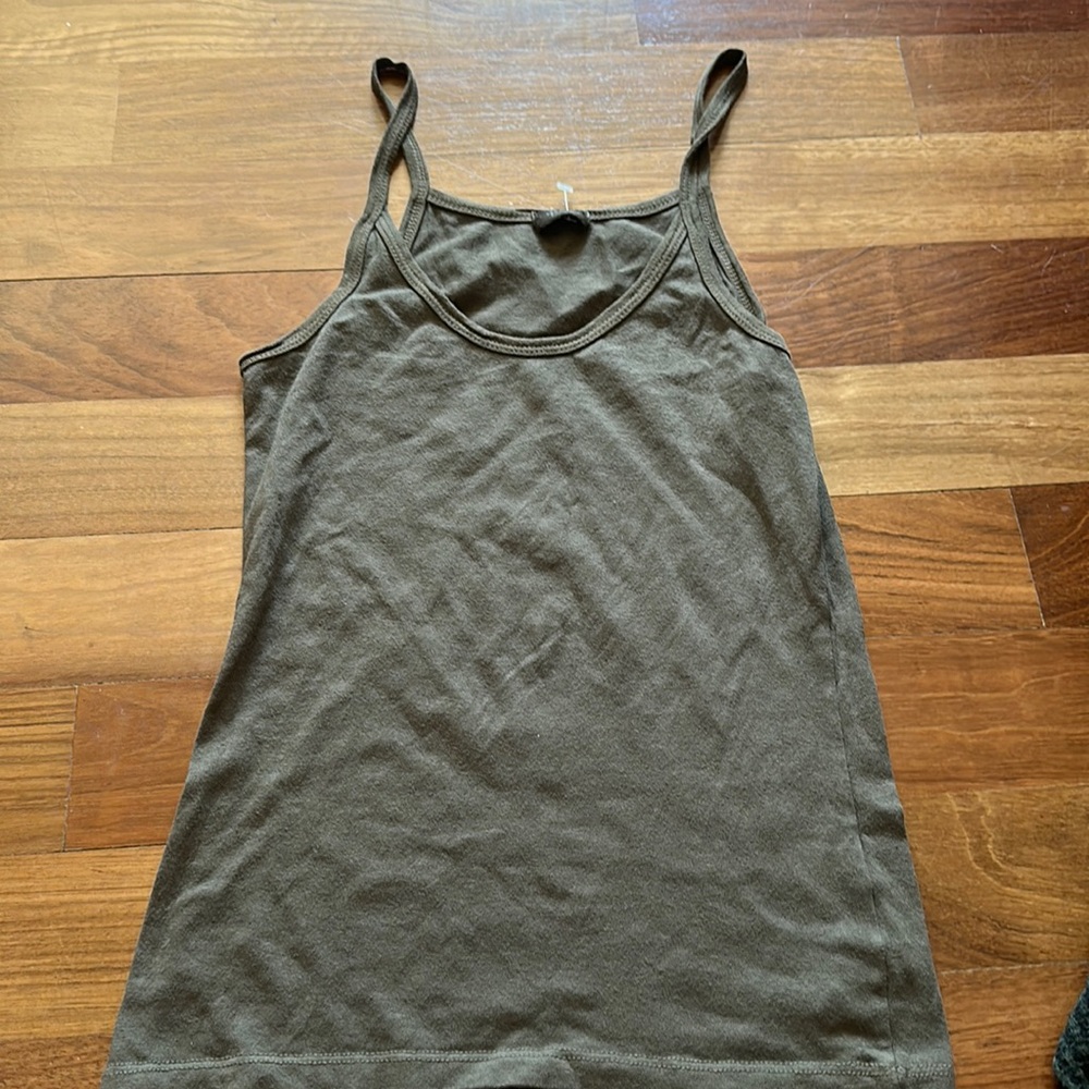 Green brandy Melville tank top